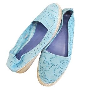 THE FLEXX Rapid Espadrille Flat Baltic Noemi Sz. 8 Women's Leather